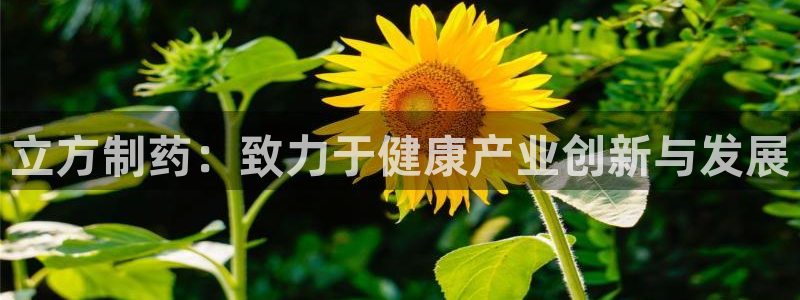 九游老哥俱乐部官网登录网址：立方制药：致力于健康产业创新与发展