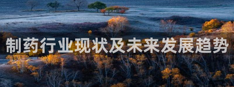 九游老哥俱乐部登录：制药行业现状及未来发展趋势
