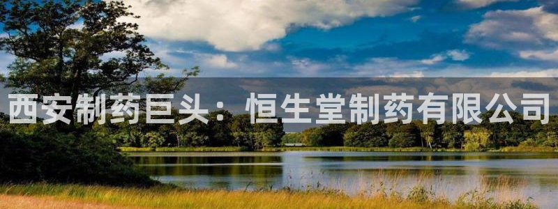 9游会老哥：西安制药巨头：恒生堂制药有限公司