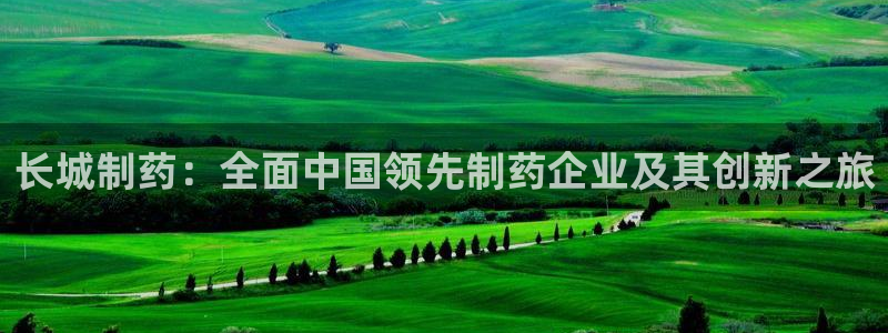 九游会老哥俱乐部官网首页论坛：长城制药：全面中国领先制药企业及其创新之旅