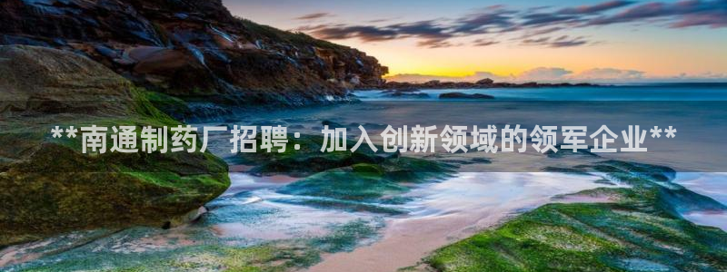 老哥俱乐部是干什么的啊：**南通制药厂招聘：加入创新领域的领军企业**