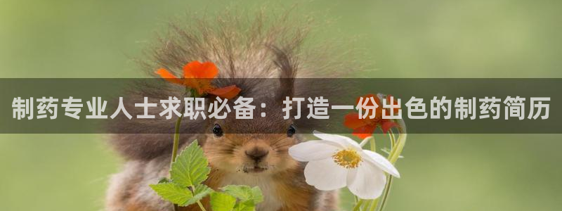 老哥吧九游会下架吗：制药专业人士求职必备：打造一份出色的制药简历