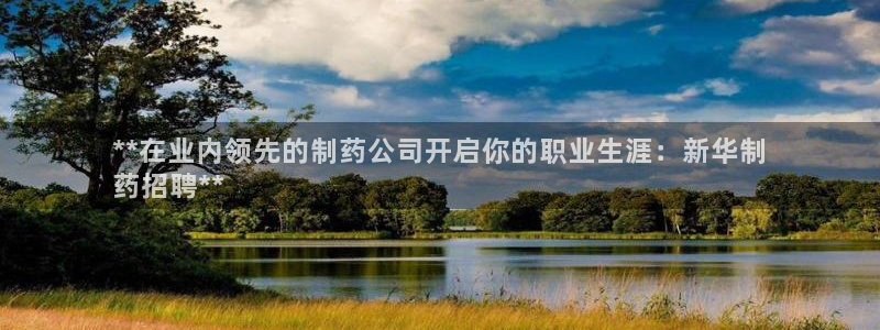 ag九游老哥俱乐部：**在业内领先的制药公司开启你的职业生涯：新华制
药招聘**